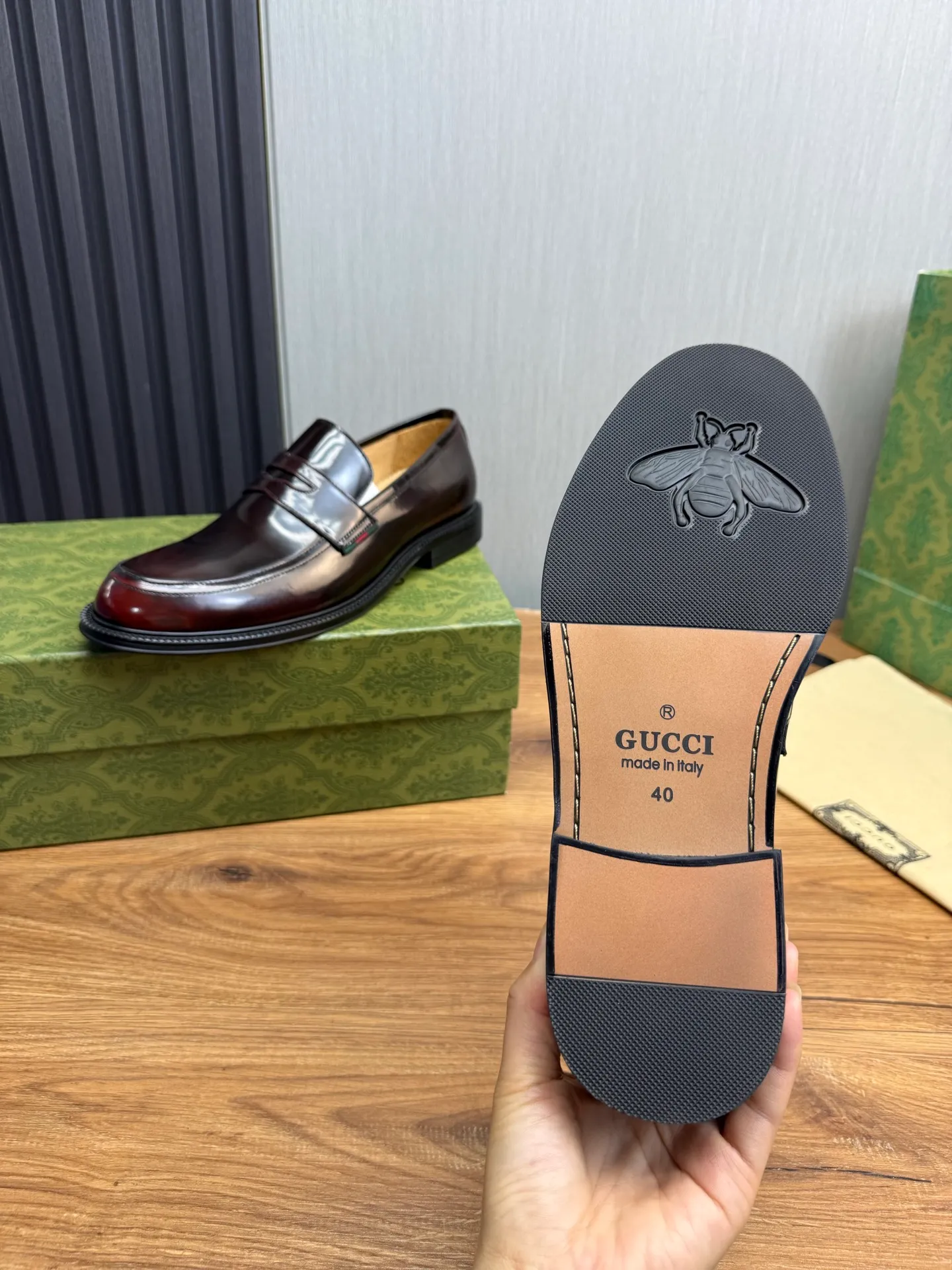 Factory price 520💰 ＧＵＣＩＩ Men's business casual leather shoes, luxurious and noble👞All imported original brand leather, just to create a more comfortable wearing experience, upper: original cowhide ➕Imported full cow lining, original outsole ✔️36-45 (45 non-returnable)
